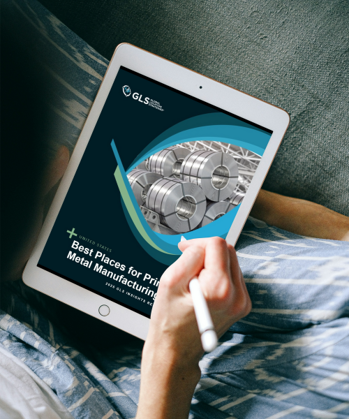2025 Metals Insight Report Mockup - 2025 Best Places for Primary Metal Manufacturing Report